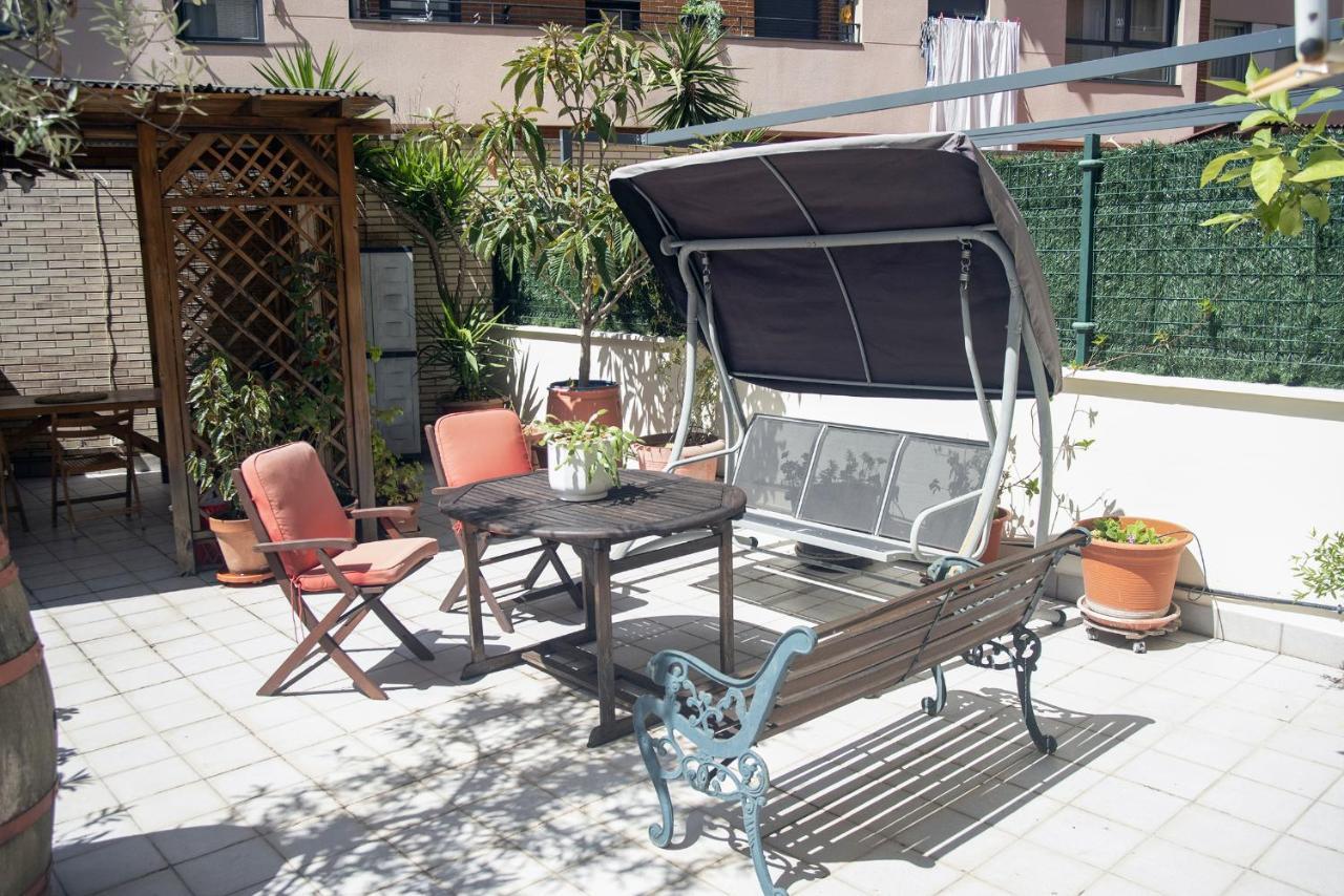 Un Jardin En La Ciudad Gran Piso Y Super Terraza En El Centro By Apartamentos โลโกรโญ ภายนอก รูปภาพ